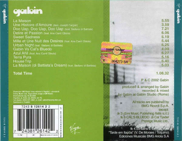 Gabin - Gabin CD Import