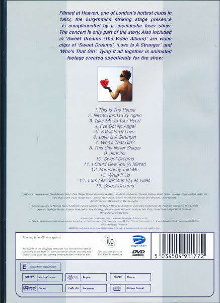 Eurythmics - Sweet Dreams DVD Import