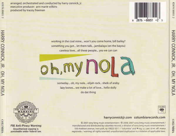 Harry Connick, Jr. - Oh, My Nola CD Import
