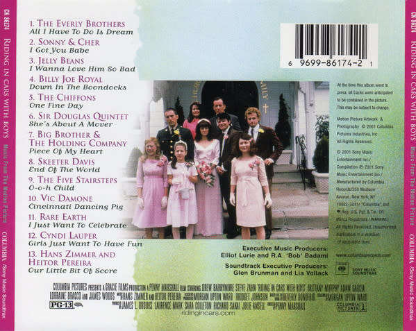 Soundtrack - Riding In Cars With Boys CD Import