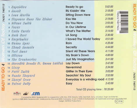 Various - Ready To Go 4 - Women of Today CD Import