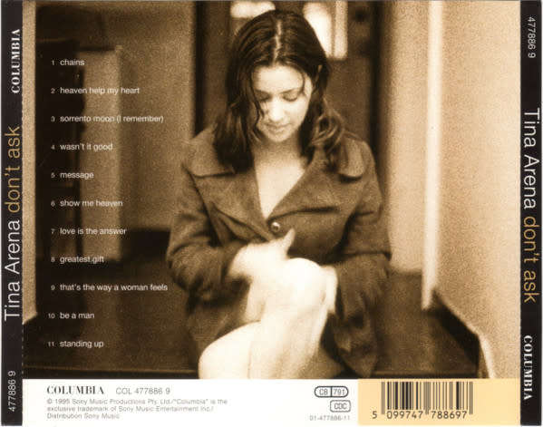 Tina Arena - Don`t Ask CD Import
