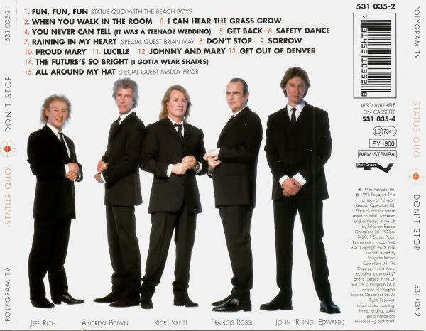 Status Quo - Don`t Stop CD Import