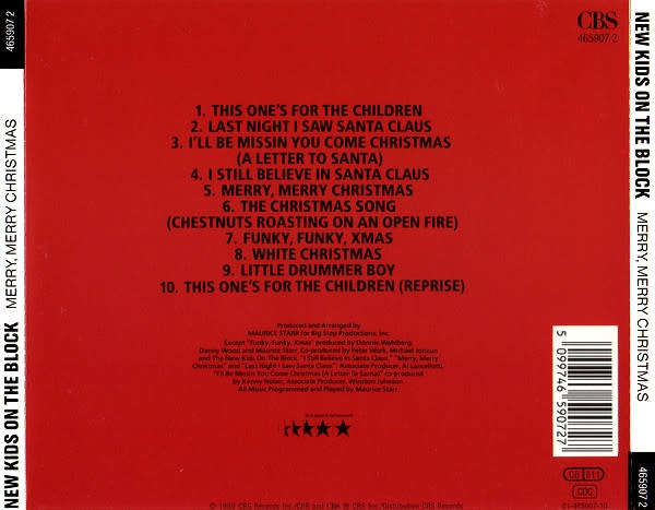 New Kids On the Block - Merry, Merry Christmas CD Import