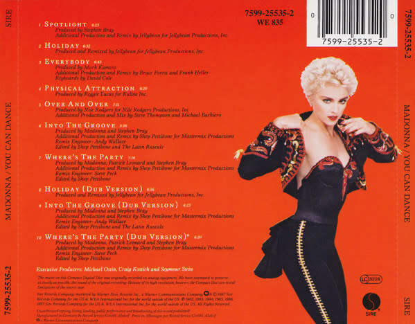 Madonna - You Can Dance CD Import
