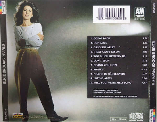Elkie Brooks - Pearls II CD Import