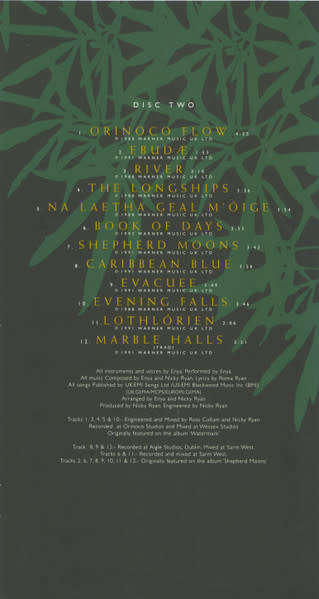 Enya - Only Time - Collection 4x Disc Box Set Import