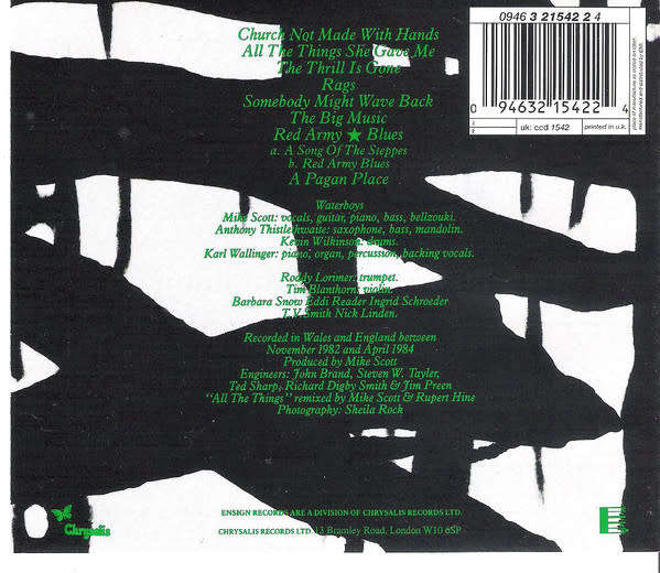 Waterboys - A Pagan Place CD Import