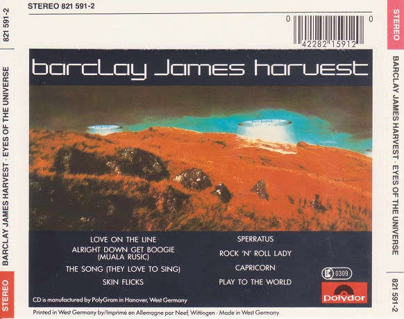 Barclay James Harvest - Eyes of the Universe CD Import