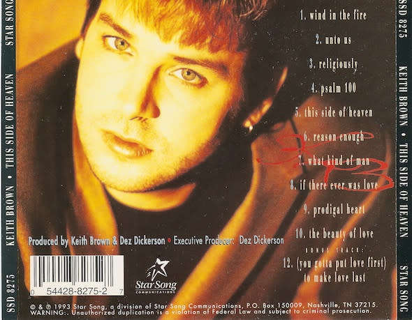 Keith Brown - This Side of Heaven CD Import