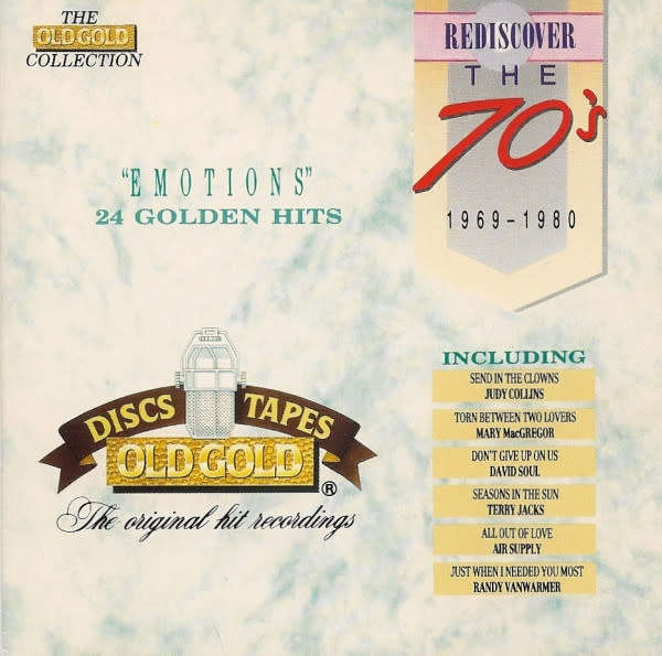 Various - Rediscover the 70`s: 1969-1980 - Emotions Double CD Import