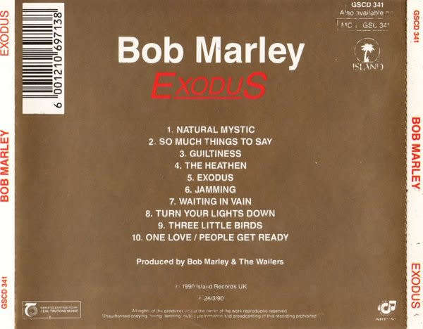 Bob Marley & Wailers - Exodus CD