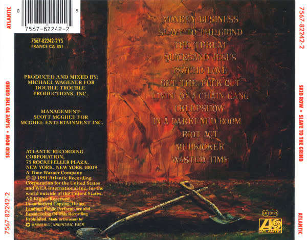 Skid Row - Slave To the Grind CD Import