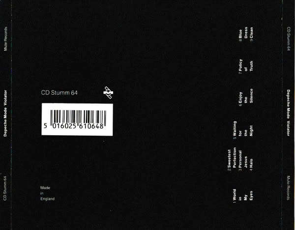 Depeche Mode - Violator CD Import