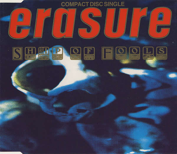 Erasure - Ship of Fools CD Maxi Single Import (Orange Lining)