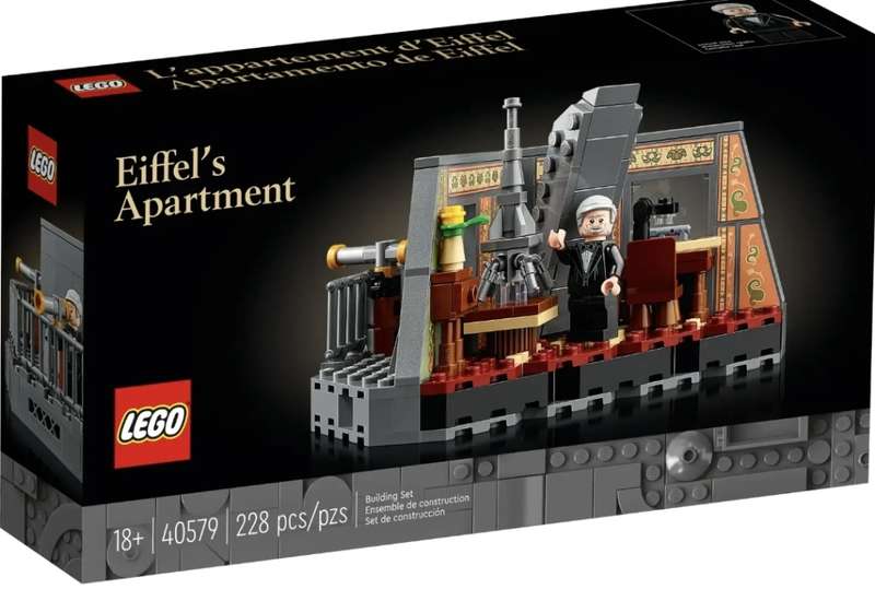 Lego Eiffels Apartment New