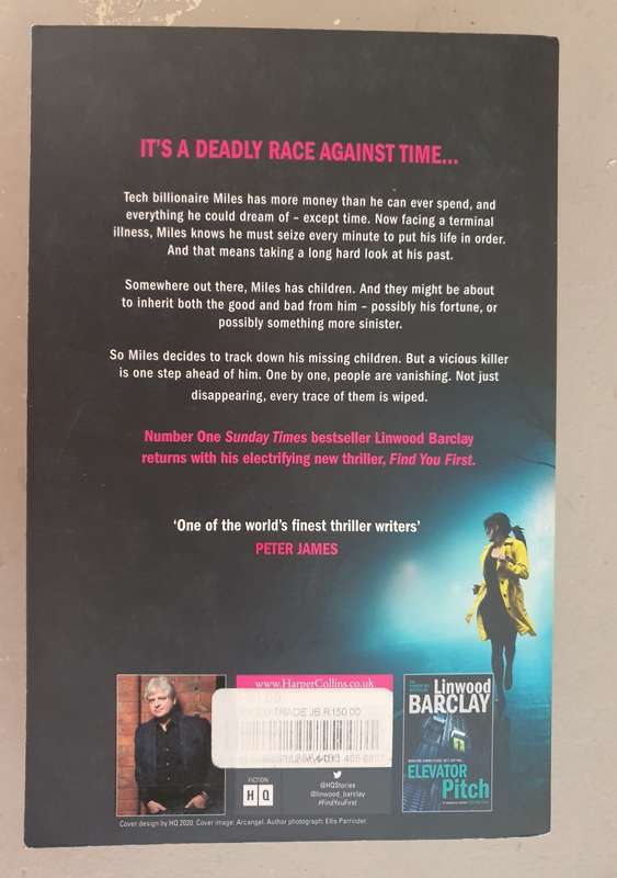 Linwood Barclay - Find You First Paperback