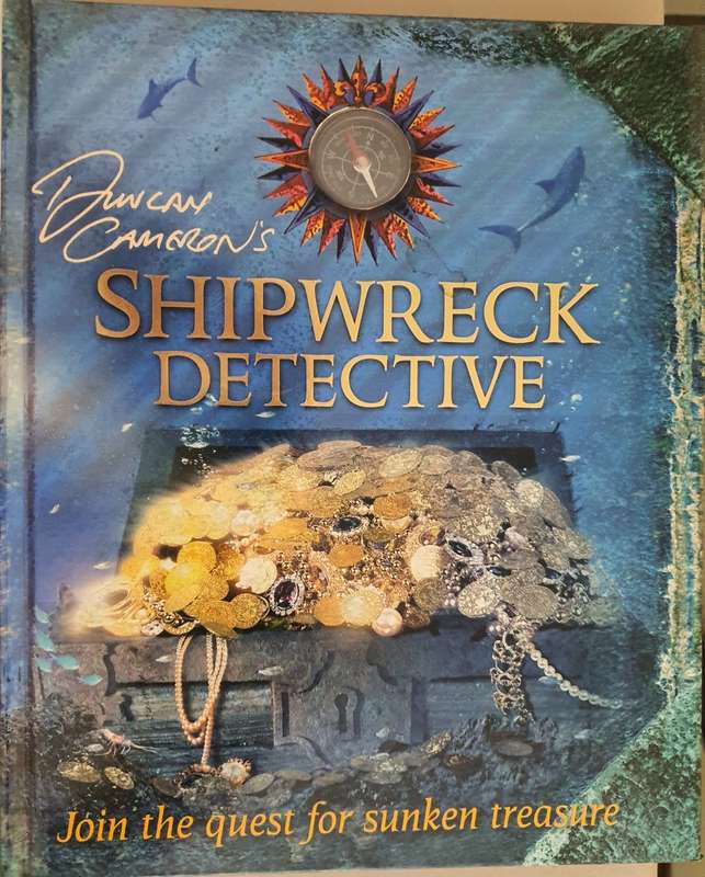 Duncan Cameron - Shipwreck Detective Hardcover Interactive Book