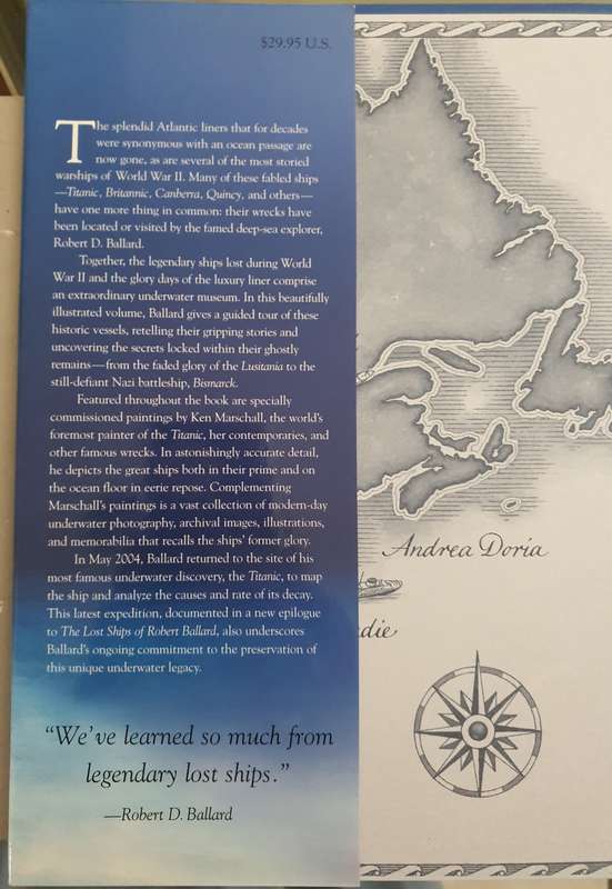Robert Ballard & Rick Archibald - Lost Ships of Robert Ballard Hardcover (Shipwrecks)