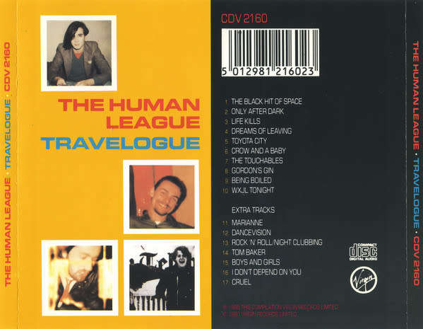 Human League - Travelogue CD Import