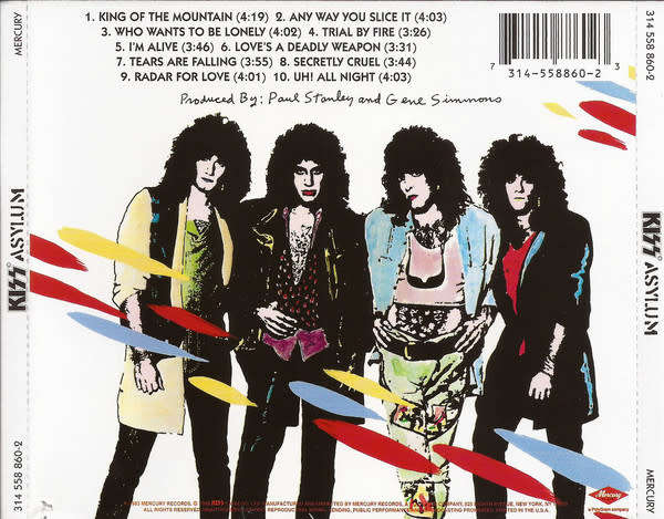 Kiss - Asylum CD Import