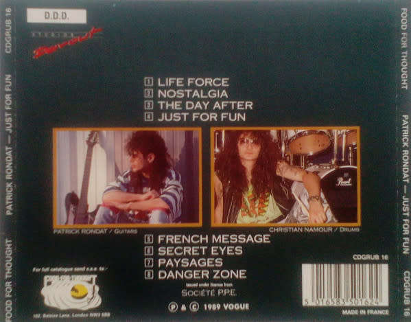 Patrick Rondat - Just For Fun CD Import