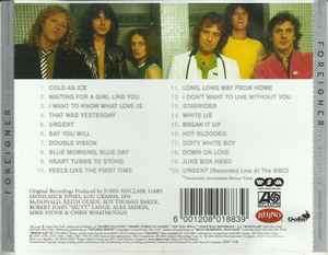 Foreigner - Definitive CD
