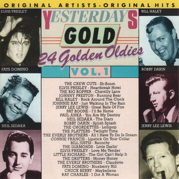 Various - Yesterdays Gold Vol. 1 (24 Golden Oldies) CD Import