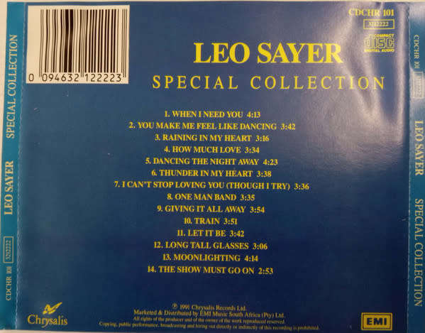 Leo Sayer - Special Collection CD