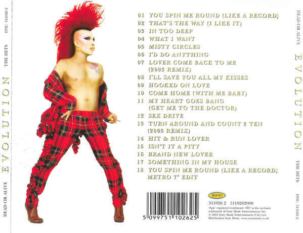 Dead Or Alive - Evolution - The Hits CD Import