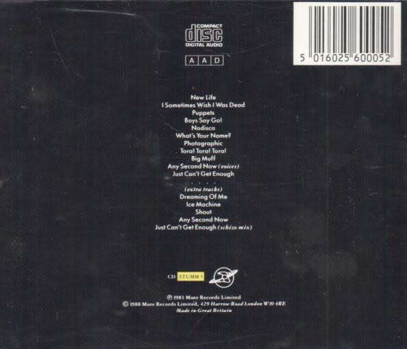 Depeche Mode - Speak & Spell CD Import