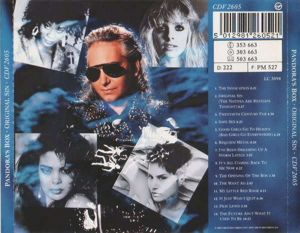Pandora`s Box - Original Sin CD Import
