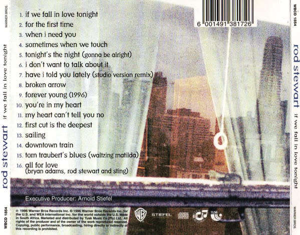 Rod Stewart - If We Fall In Love Tonight CD