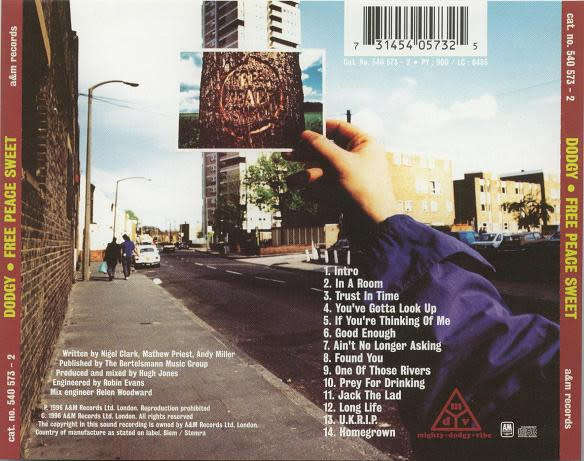 Dodgy - Free Peace Sweet CD Import