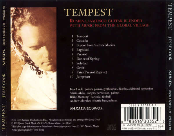Jesse Cook - Tempest CD Import