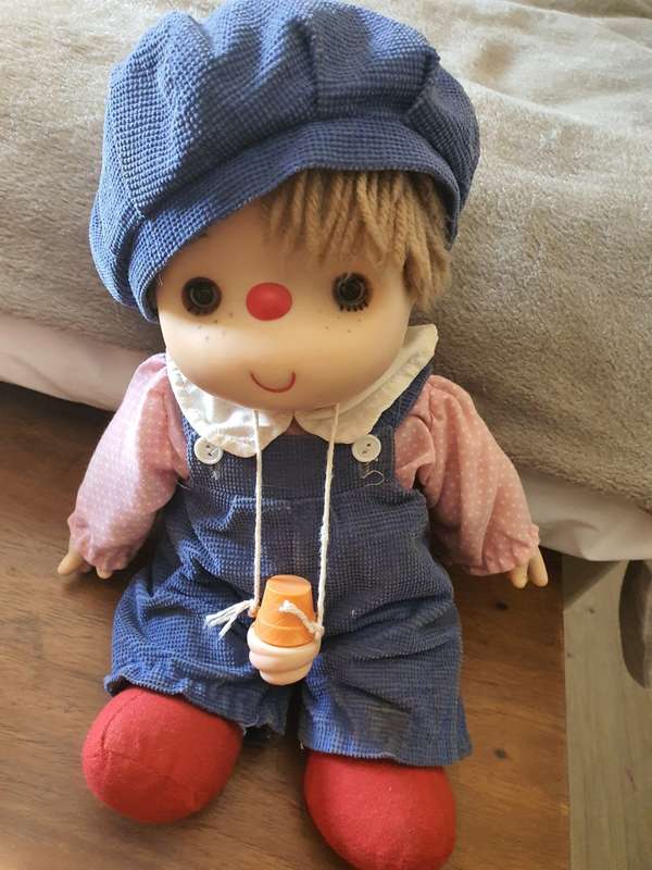 Ice Cream Rag Doll 80's Rare
