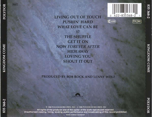 Kingdom Come - Kingdom Come CD Import