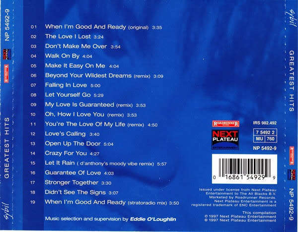 Sybil - Greatest Hits CD Import