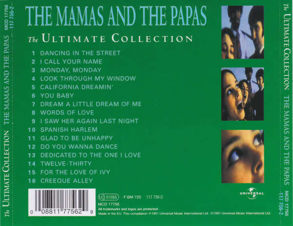 Mamas & the Papas - Ultimate Collection CD Import