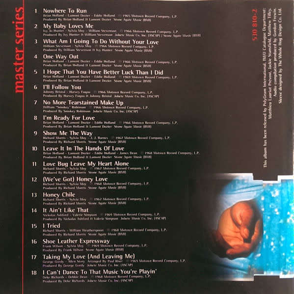 Martha Reeves & the Vandellas - Master Series CD Import