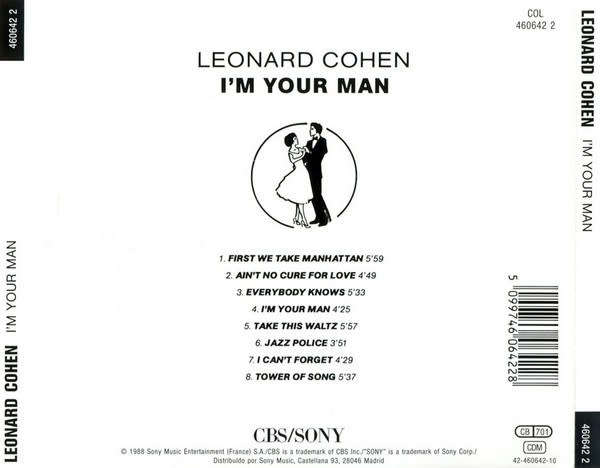 Leonard Cohen - I`m Your Man CD Import