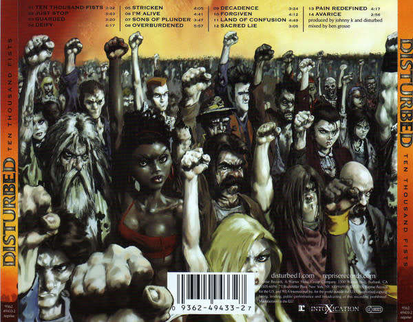 Disturbed - Ten Thousand Fists CD Import