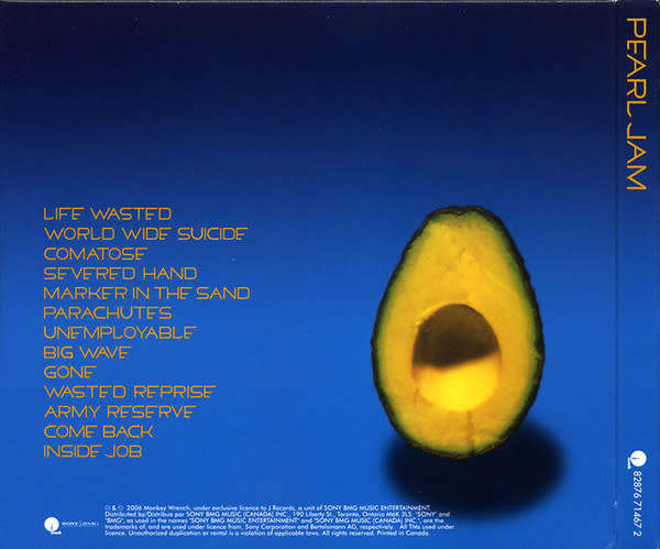Pearl Jam - Pearl Jam CD Import
