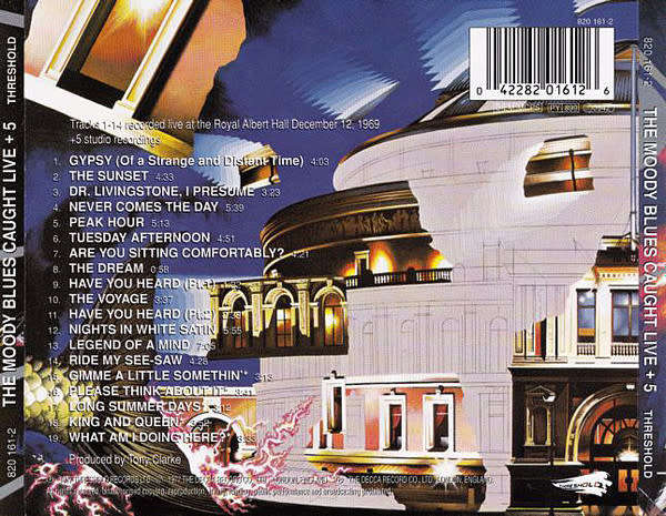 Moody Blues - Caught Live + 5 CD Import
