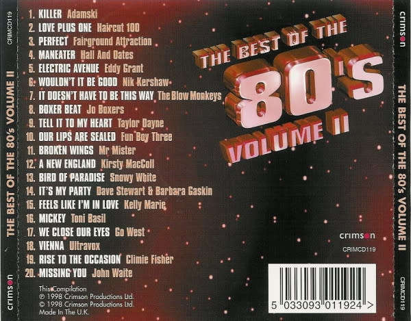 Various - Best of the 80`s Volume II CD Import