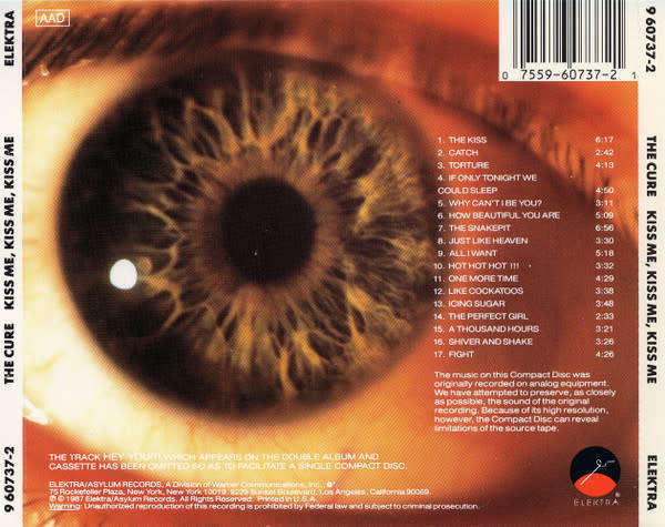 Cure - Kiss Me, Kiss Me, Kiss Me CD Import