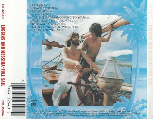 Loggins & Messina - Full Sail CD Import