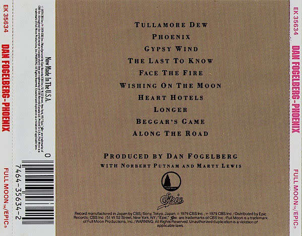 Dan Fogelberg - Phoenix CD Import