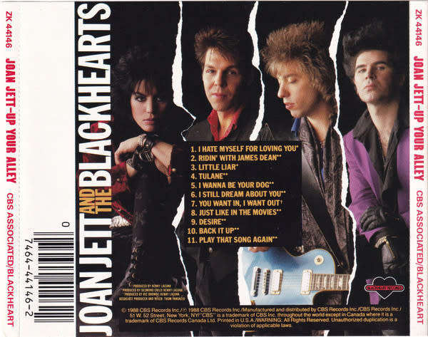 Joan Jett & the Blackhearts - Up Your Alley CD Import