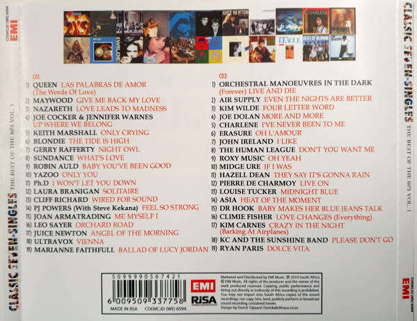 Various -  Classic Seven-Singles (Best of the 80`s Vol. 1) Double CD Rare